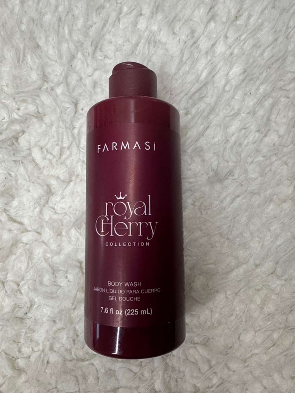 Farmasi Royal Cherry Body Wash - Burgundy